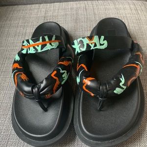 Custom sandals